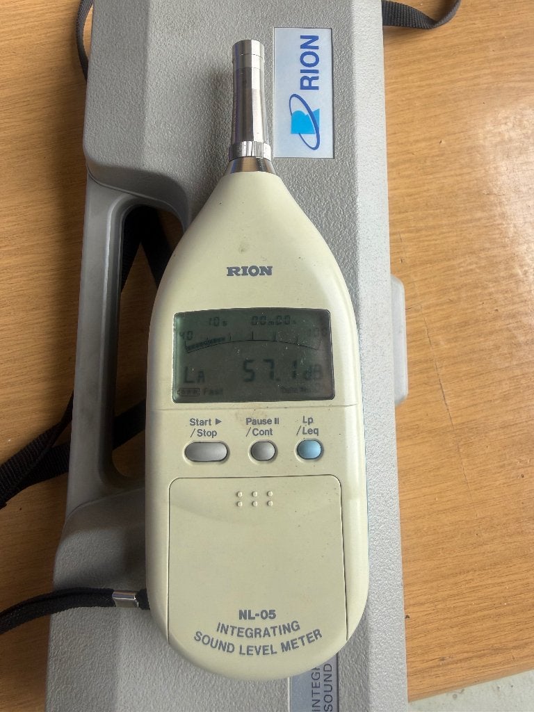 RION NL-05 Integrerende Geluidsniveaumeter dB SPL, Audio, Gebruikt, Ophalen of Verzenden, RION