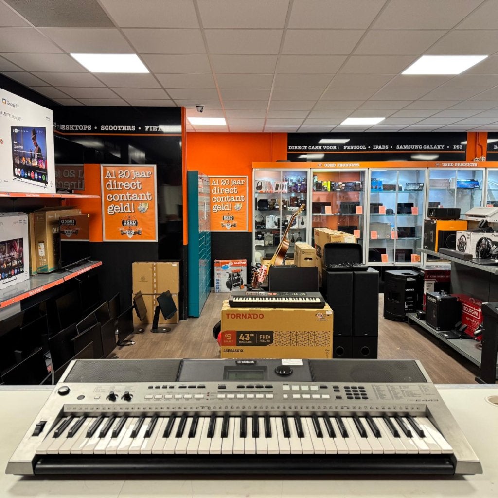 Yamaha PSR-E443 Portable Keyboard, Yamaha, Zo goed als nieuw, Support@yamaha.com, 10-1, Nakazawa-cho
Naka-ku, Hamamatsu
Shizuoka 430-8650
Japan