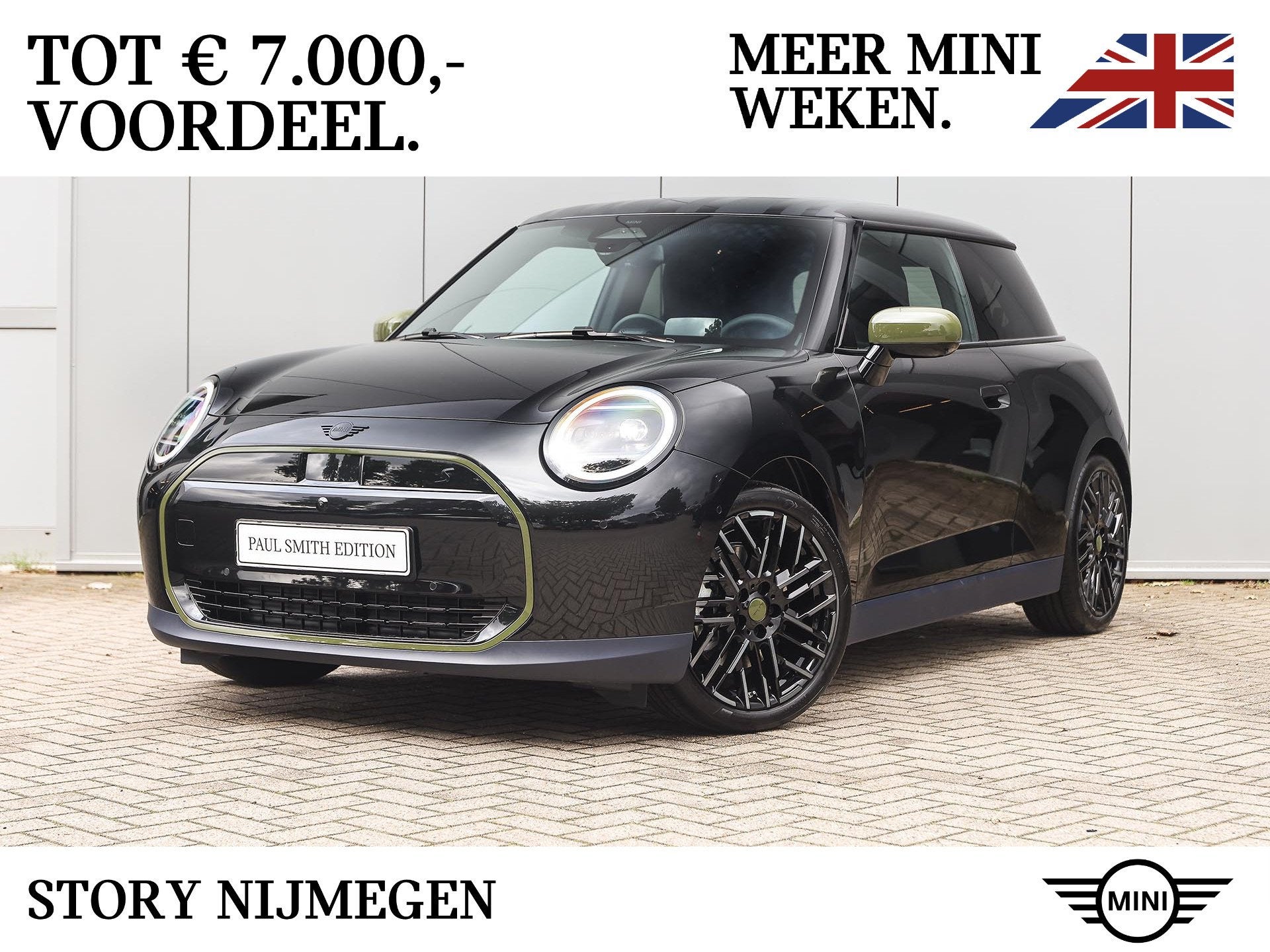 MINI Hatchback Cooper SE / Pakket XL / Pakket XL / Panoramad, Auto's, Dealer onderhouden, 4 stoelen, Leder en Stof, Nieuw