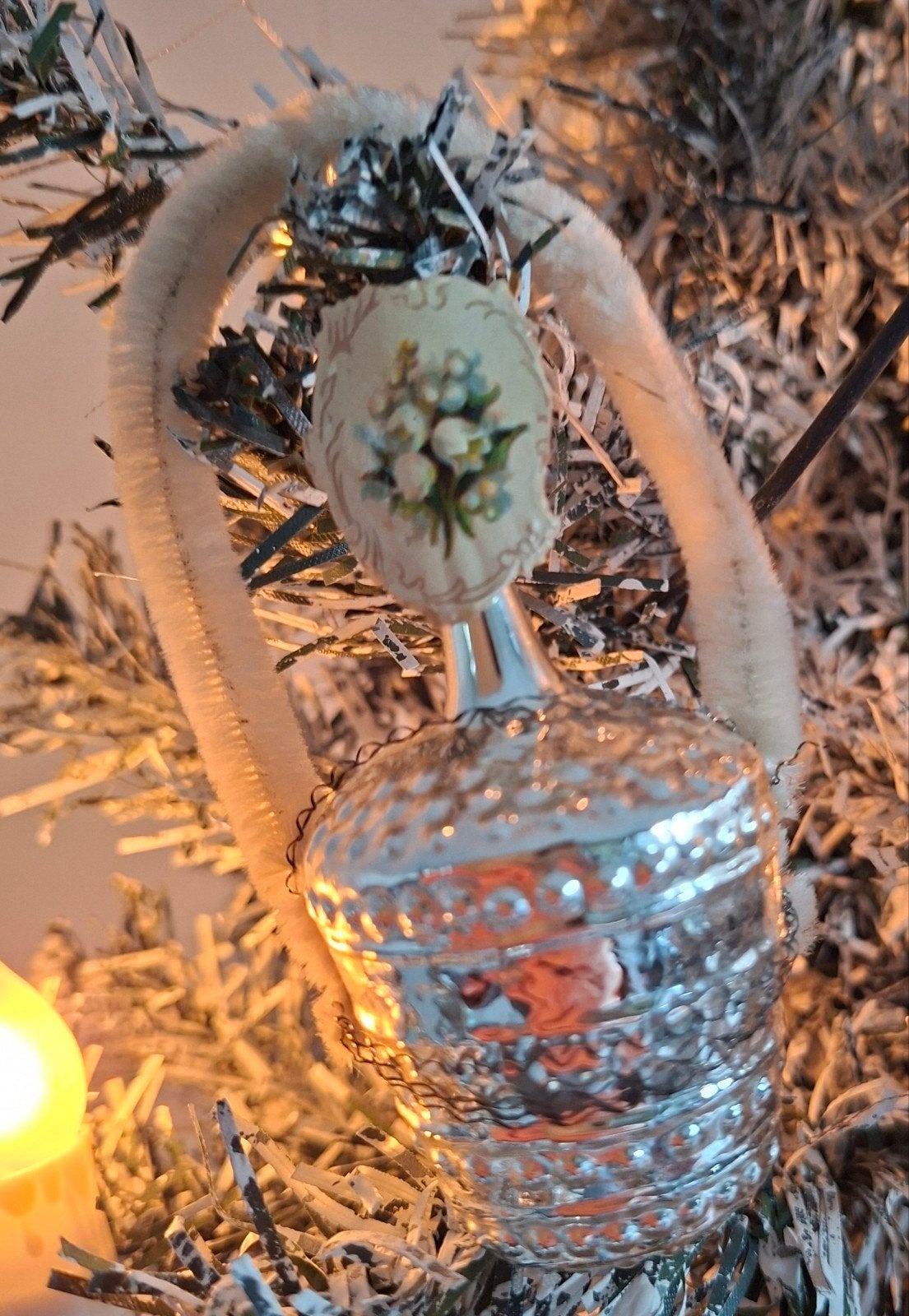 oude kerstboom hanger, Ophalen of Verzenden