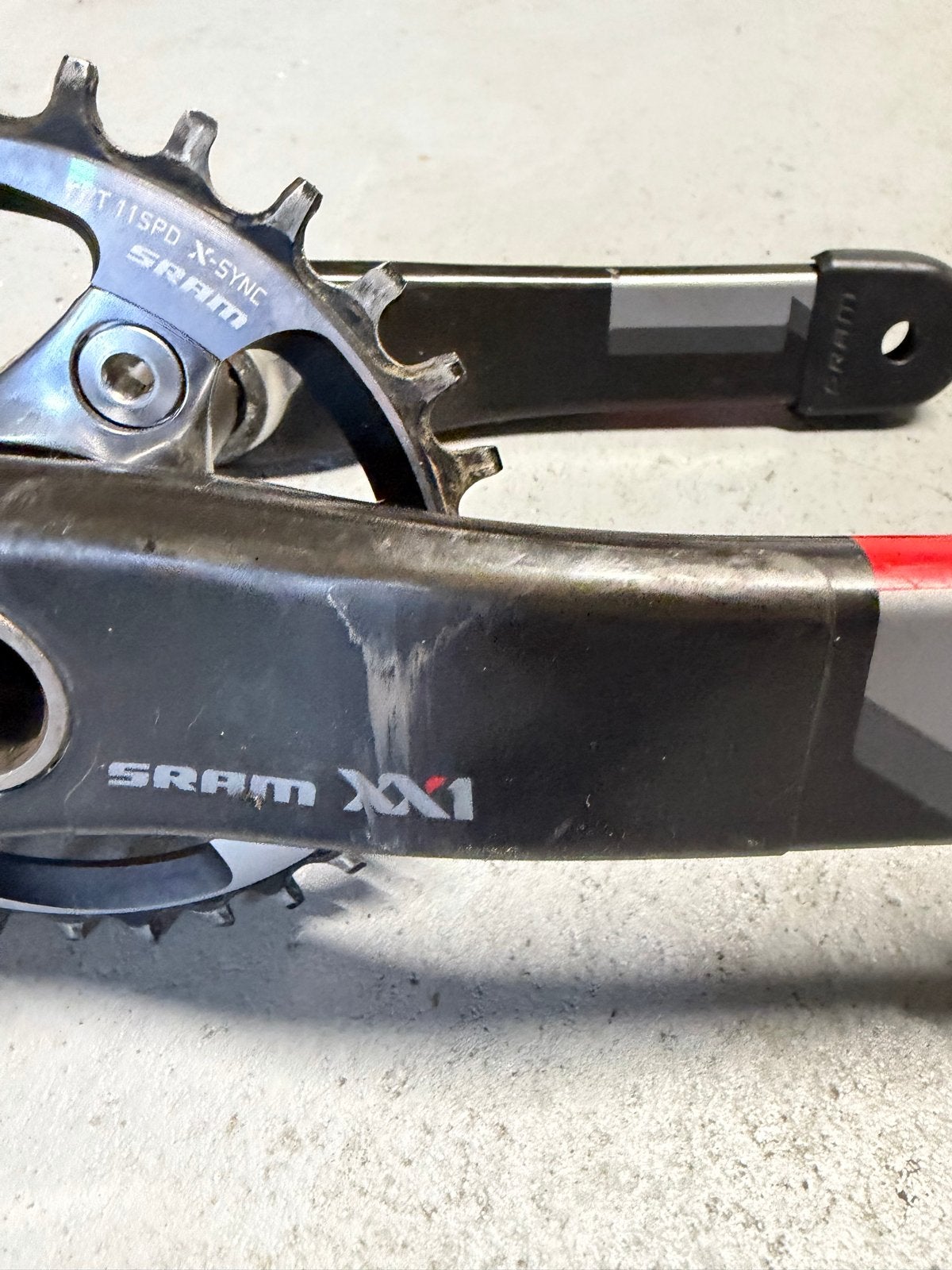 Sram XX1 Crankstel 32T 11 speed, Ophalen of Verzenden, Gebruikt, Mountainbike, Crankstel of Pedalen