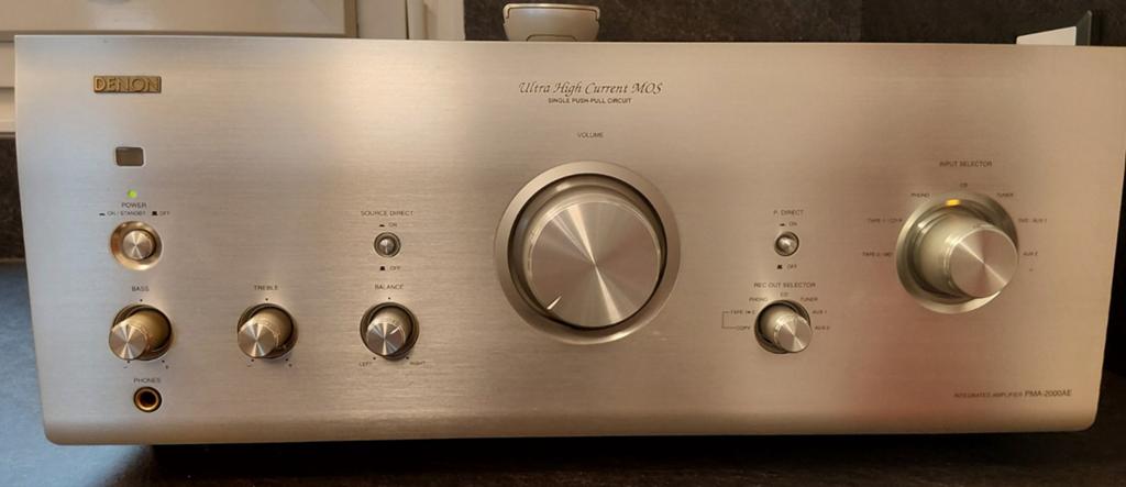 Denon PMA-2000AE pma 2000 ae, Audio, Tv en Foto, Versterkers en Receivers, Ophalen, Gebruikt, Denon, 60 tot 120 watt
