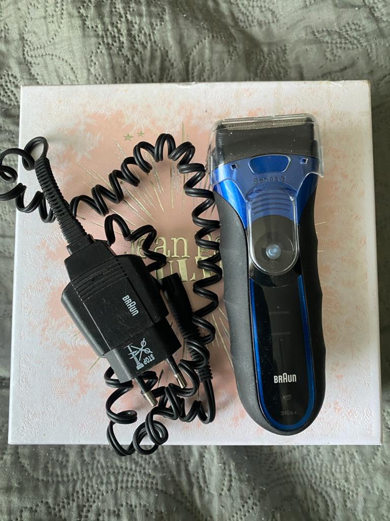 Braun Series 3 340s-4 Elektrisch Scheerapparaat, Ophalen of Verzenden, Gebruikt