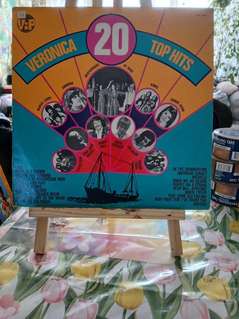 Veronica 20 Top Hits LP, Cd's en Dvd's, Vinyl | Verzamelalbums, Ophalen of Verzenden