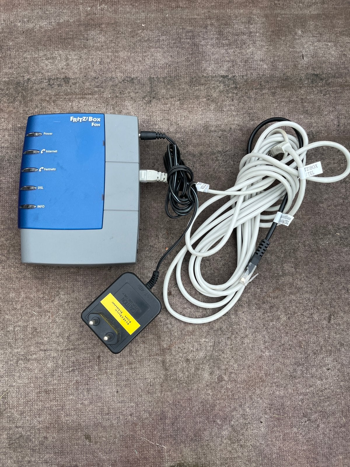 Fritz!Box Fon ADSL-VoIP-TK-Anlage Router, Ophalen, Gebruikt, Router