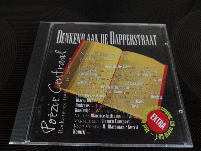 CD Denkend Aan De Dapperstraat (Poezie Centraal), Verzenden, Zo goed als nieuw, Nederlandstalig