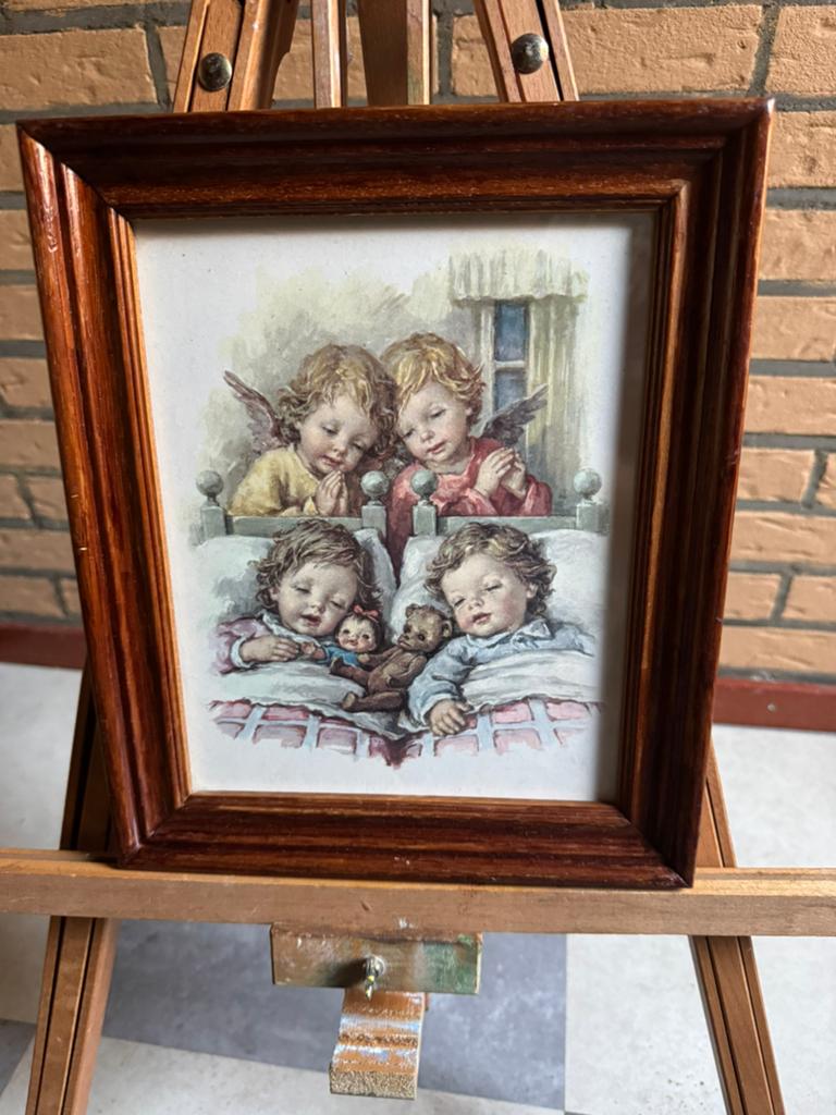Schilderijtjes van kinderen, Ophalen of Verzenden
