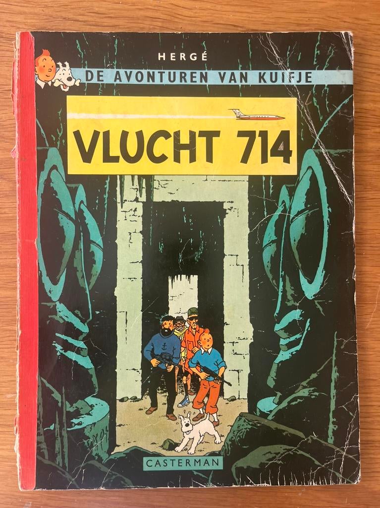 Kuifje Vlucht 714 uit 1968, Boeken, Stripboeken, Ophalen of Verzenden, Gelezen
