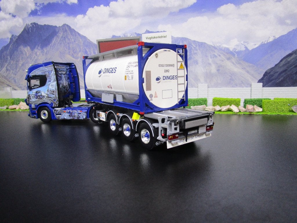 wsi 01-4000 scania s highline cs20h ingo dinges, Hobby en Vrije tijd, Modelauto's | 1:50, Ophalen, Nieuw, Bus of Vrachtwagen, Wsi