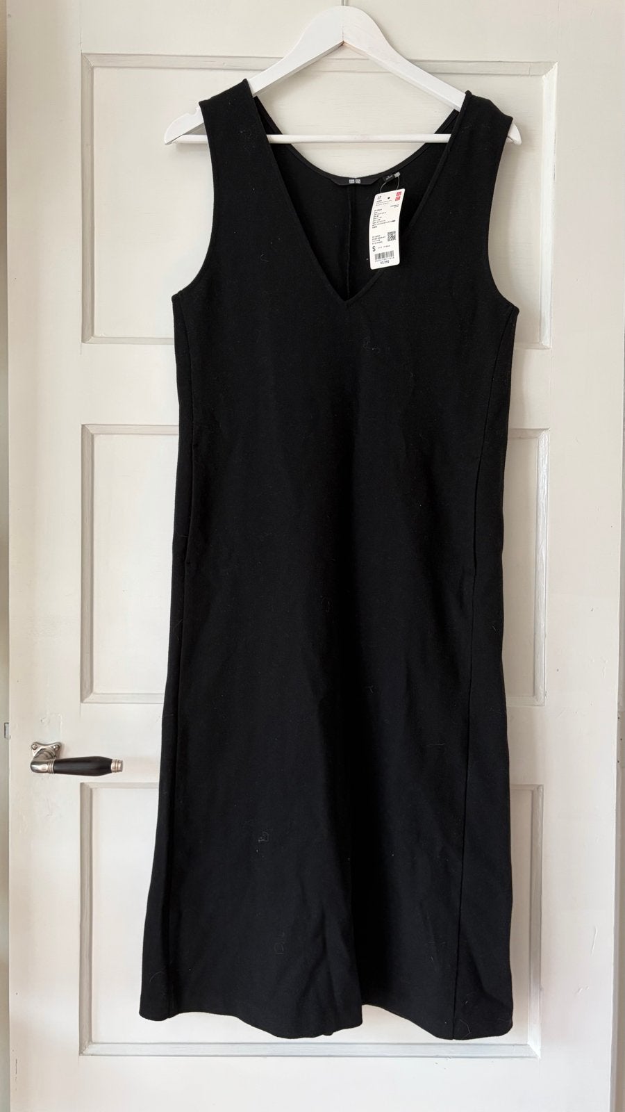 Uniqlo Zwarte Jurk Maat S, Zwart, Nieuw, Ophalen of Verzenden, Maat 36 (S)