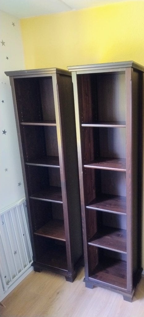 2 IKEA Markör boekenkasten, Ophalen, Met plank(en), Gebruikt, 200 cm of meer