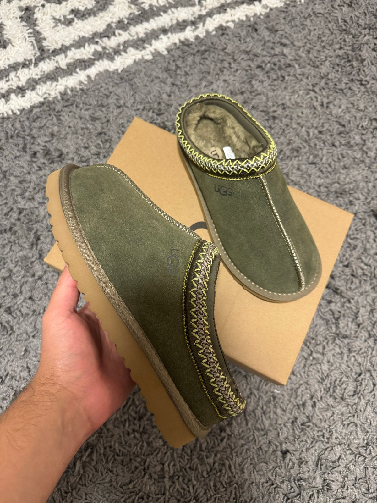 Ugg Sloffen Groen Maat 38 - Nieuw, Nieuw, Ophalen of Verzenden, Pantoffels of Sloffen, Groen