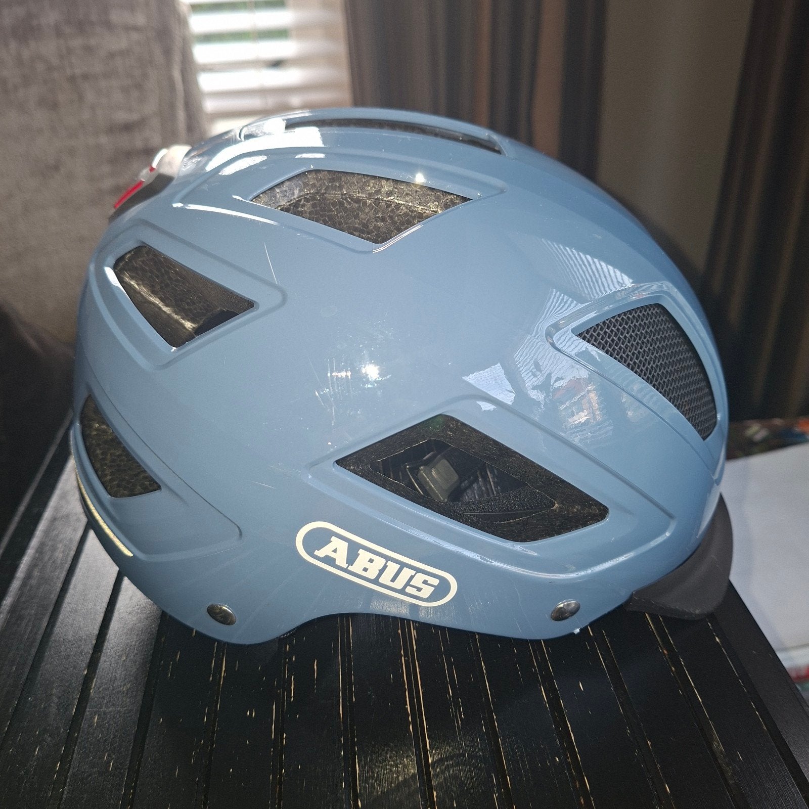 Abus Fietshelm Hyban 2.0 – Glacier Blue, maat M,  NIEUW!!!!!, Ophalen, Nieuw, Heer of Dame