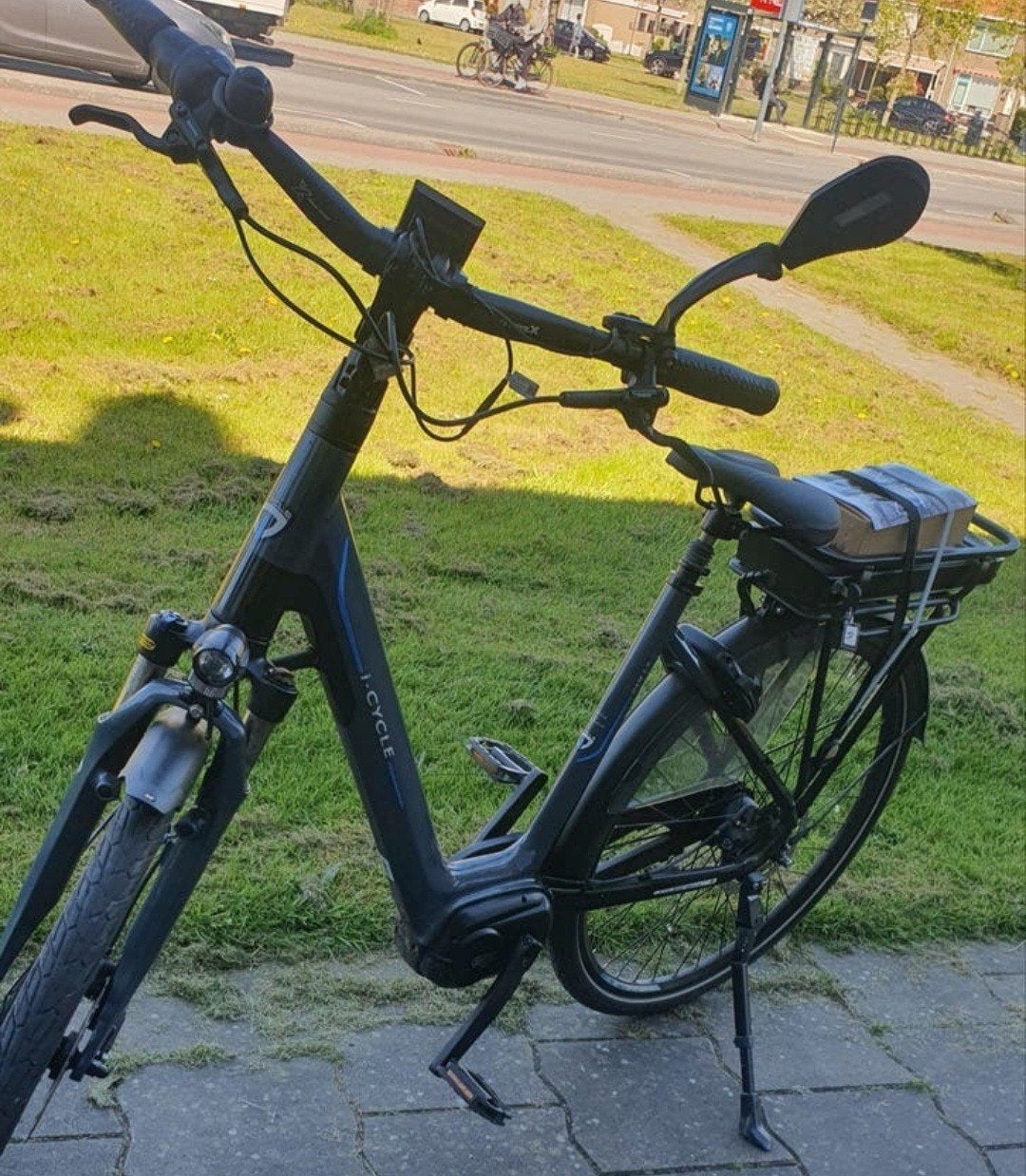 Elektrische damesfiets icycle middenmoter bafang m420, 51 tot 55 cm, Ophalen, Zo goed als nieuw, Overige merken