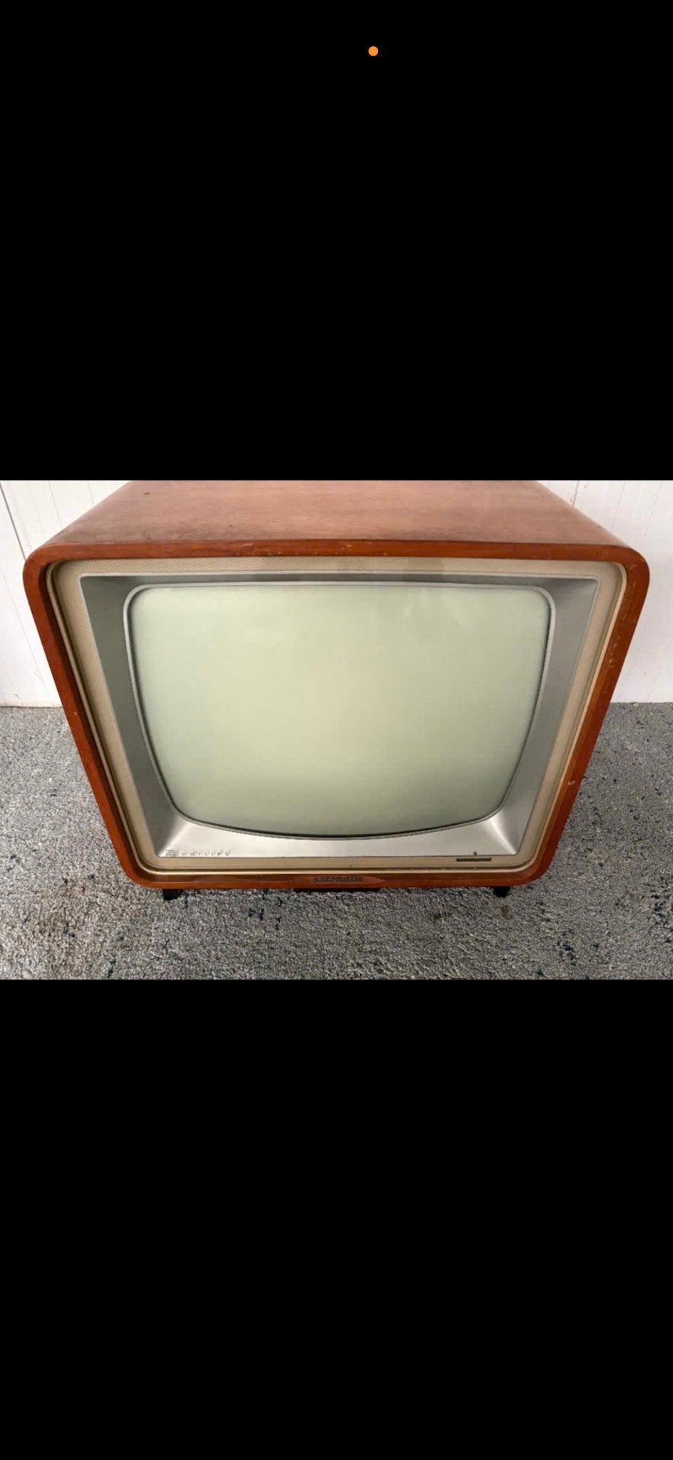 Vintage Televisie, Audio, Tv en Foto, Vintage Televisies, Ophalen, Gebruikt, Minder dan 40 cm, Aristona
