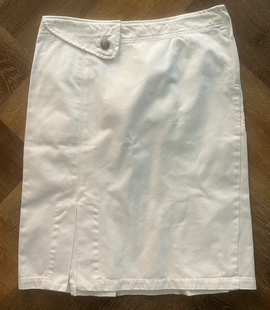 Rok, Kleding | Dames, Wit, Ophalen of Verzenden, Zo goed als nieuw, Knielengte