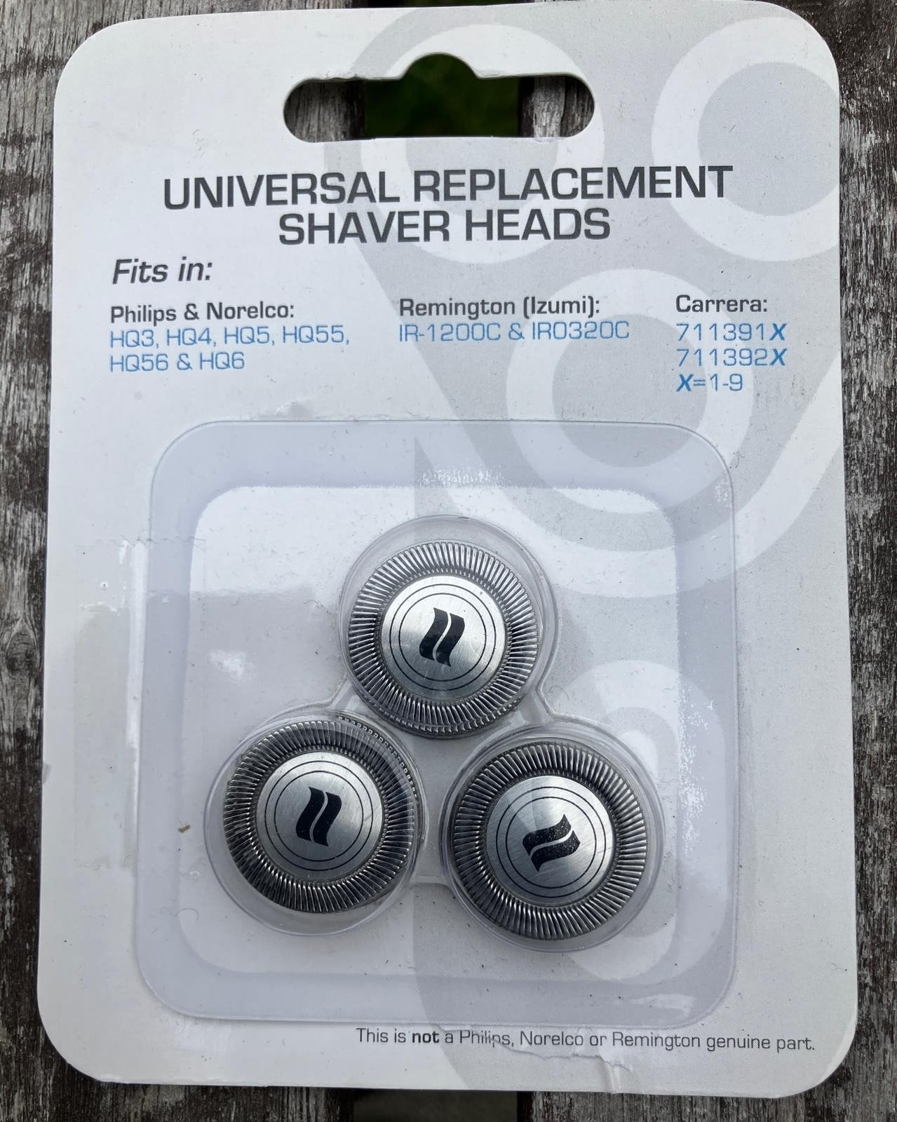 Universele Scheerkoppen voor Philips, Remington, Carrera, Ophalen of Verzenden, Scheren en Epileren