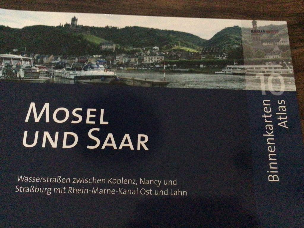 Deze mooi vaarkaart van de Mosel, Watersport en Boten, Ophalen of Verzenden, Nieuw, Overige typen