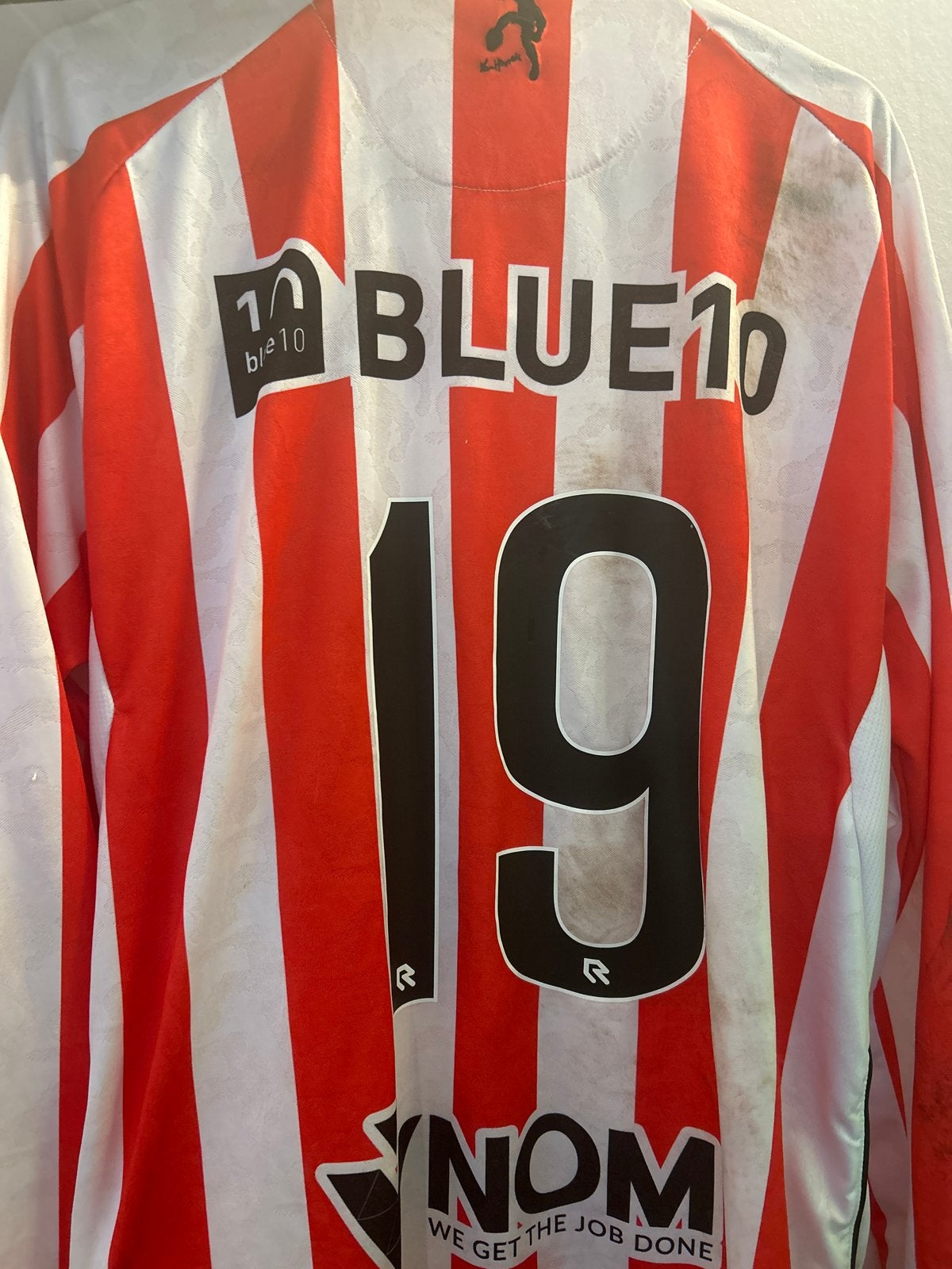 Matchworn shirt Nokkvi Thorisson - Sparta-Volendam beker, Ophalen of Verzenden, Gebruikt, Shirt