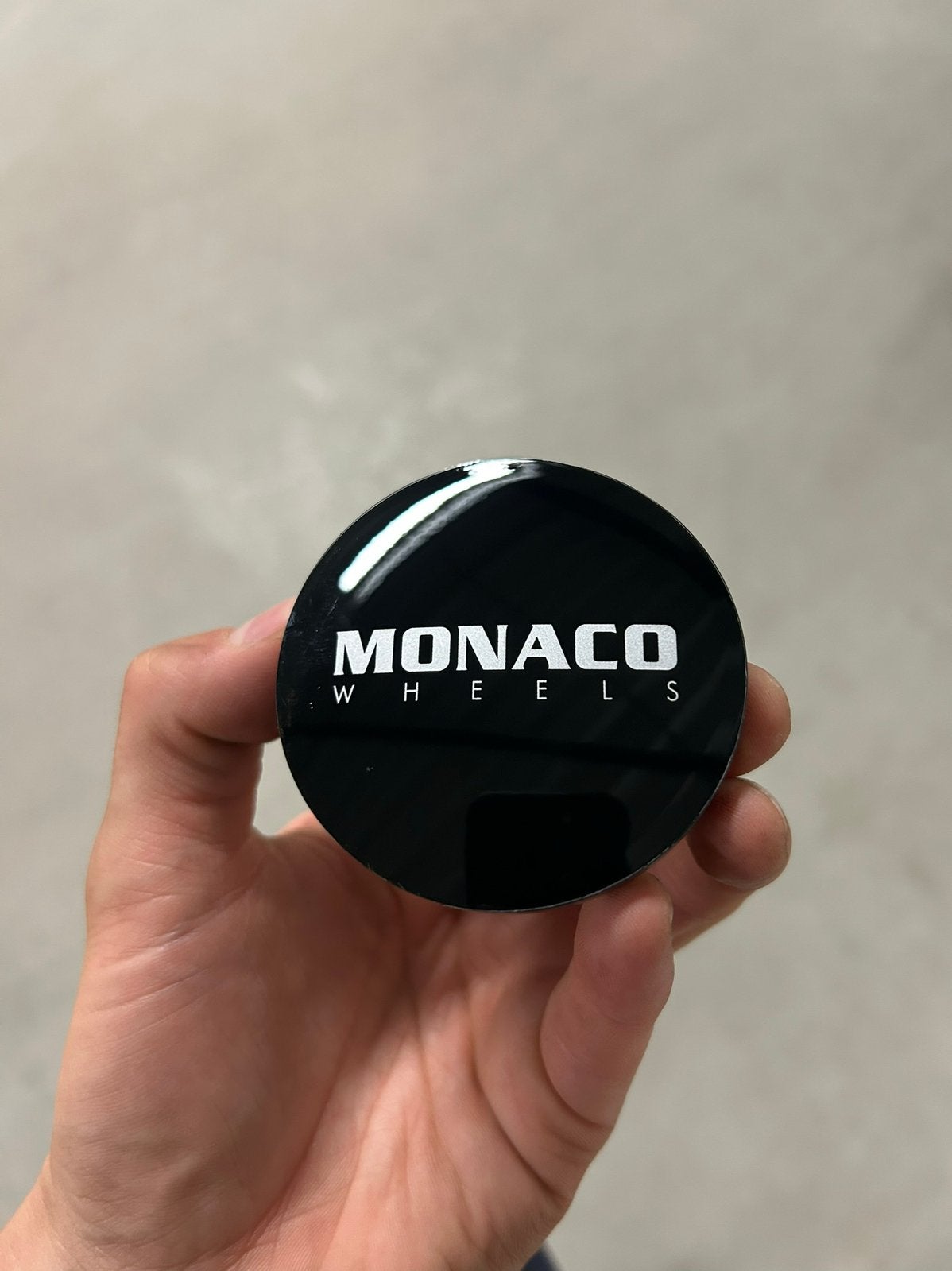 Monaco Wheels wieldoppen naafkappen origineel 64mm, Auto diversen, Wieldoppen, Monaco, Nieuw, Ophalen of Verzenden, **