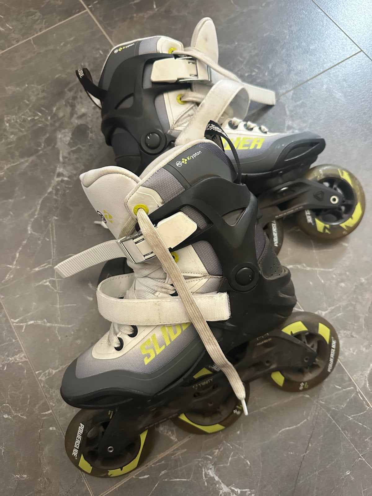 Powerslide Phuzion Krypton 100 Inline Skates - Maat 39, Ophalen, Gebruikt, Inline skates 4 wielen, Powerslide