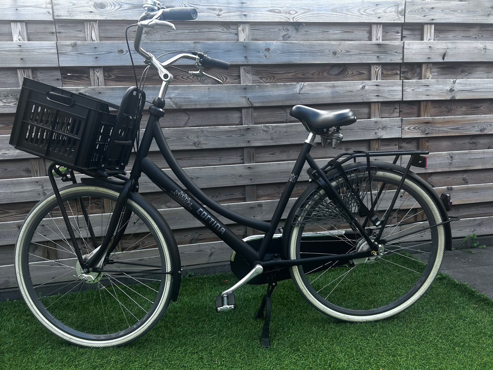 Cortina fiets met voordrager en 3 versnellingen, Overige merken, Versnellingen, Ophalen of Verzenden, 53 tot 56 cm