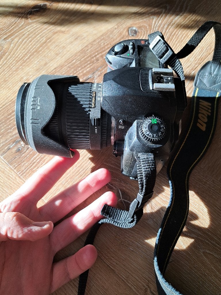 Fototoestel Spiegelreflex Nikon D70 met toebehoren, Ophalen of Verzenden, Gebruikt, Nikon, Geen optische zoom
