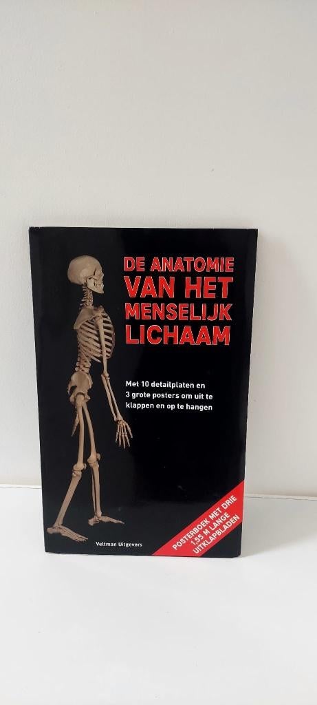 boek De anatomie van het menselijk lichaam, Onbekend, Zo goed als nieuw, Beta, HBO