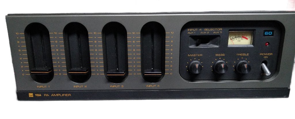 TOA mengversterker, Overige systemen, Zo goed als nieuw, 60 tot 120 watt, Ophalen