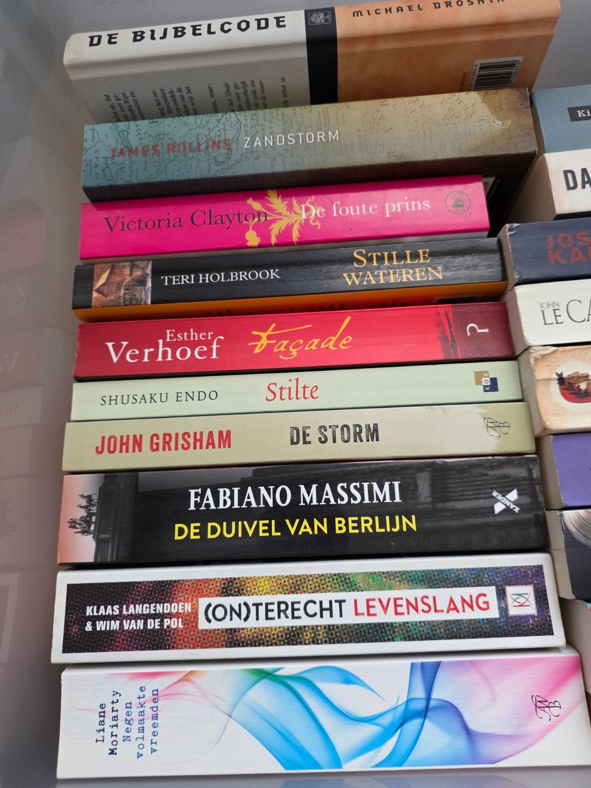 Verschillende boeken, Ophalen