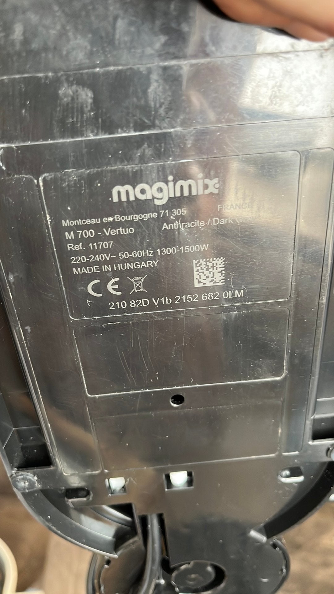 Nespresso magimix Vertuo  koffiemachine, Ophalen, Zo goed als nieuw