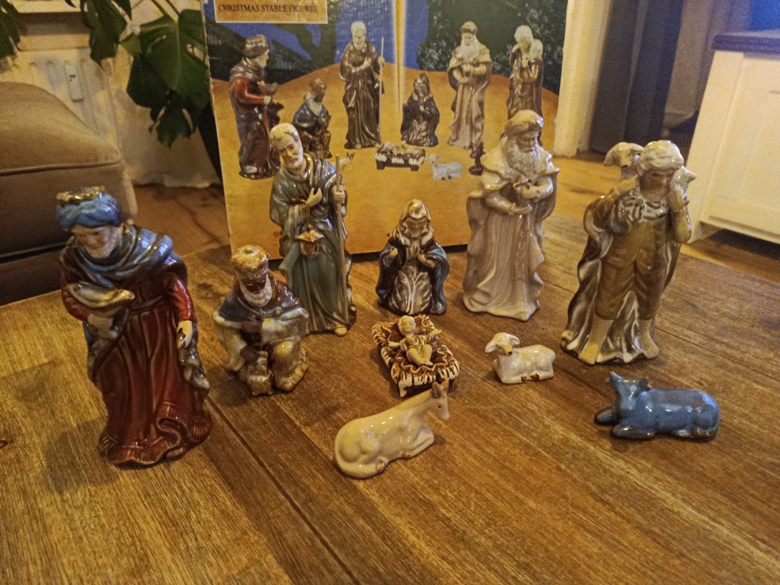 Kerststal Figuren - Kerstgroep, Ophalen of Verzenden, Nieuw, Beeld(je), Christendom | Katholiek