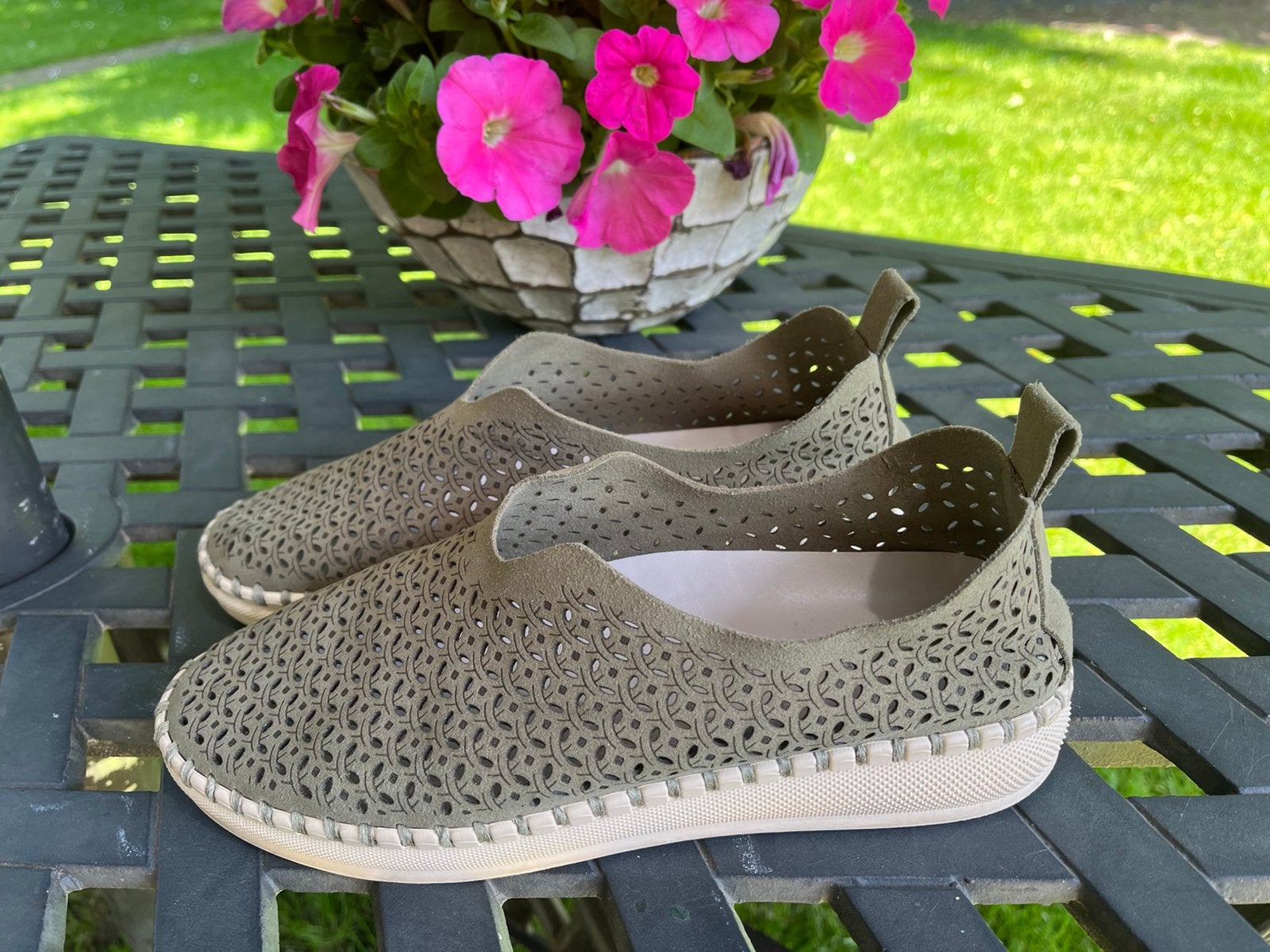 Hush Puppies schoenen zomer maat 39 groen, Ophalen of Verzenden, Zo goed als nieuw, Groen, Sneakers of Gympen
