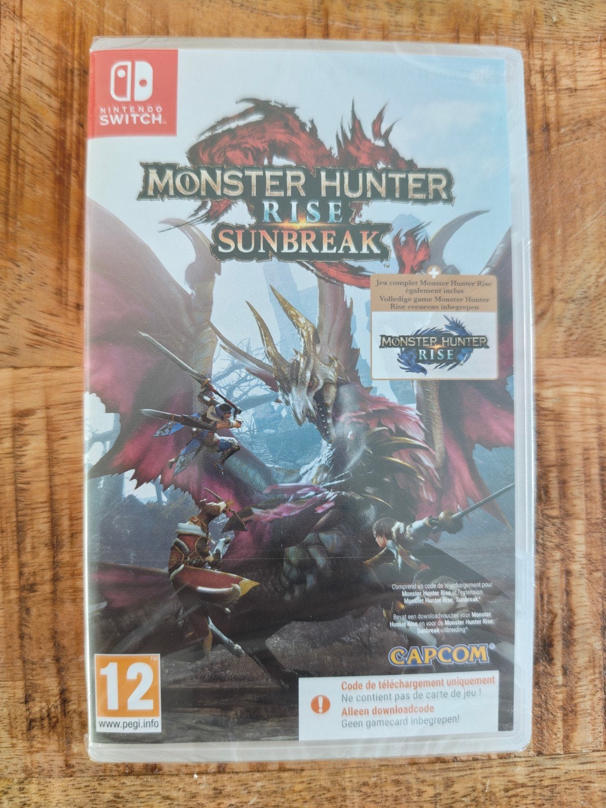 Monster Hunter Rise + Sunbreak - Code Nintendo Switch Nieuw, Spelcomputers en Games, Online, Nieuw, Ophalen of Verzenden, Role Playing Game (Rpg)
