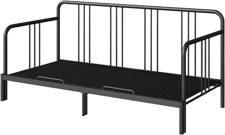 Fyresdal bedbank (van ikea), Ophalen, Gebruikt, Zwart, Tweepersoons
