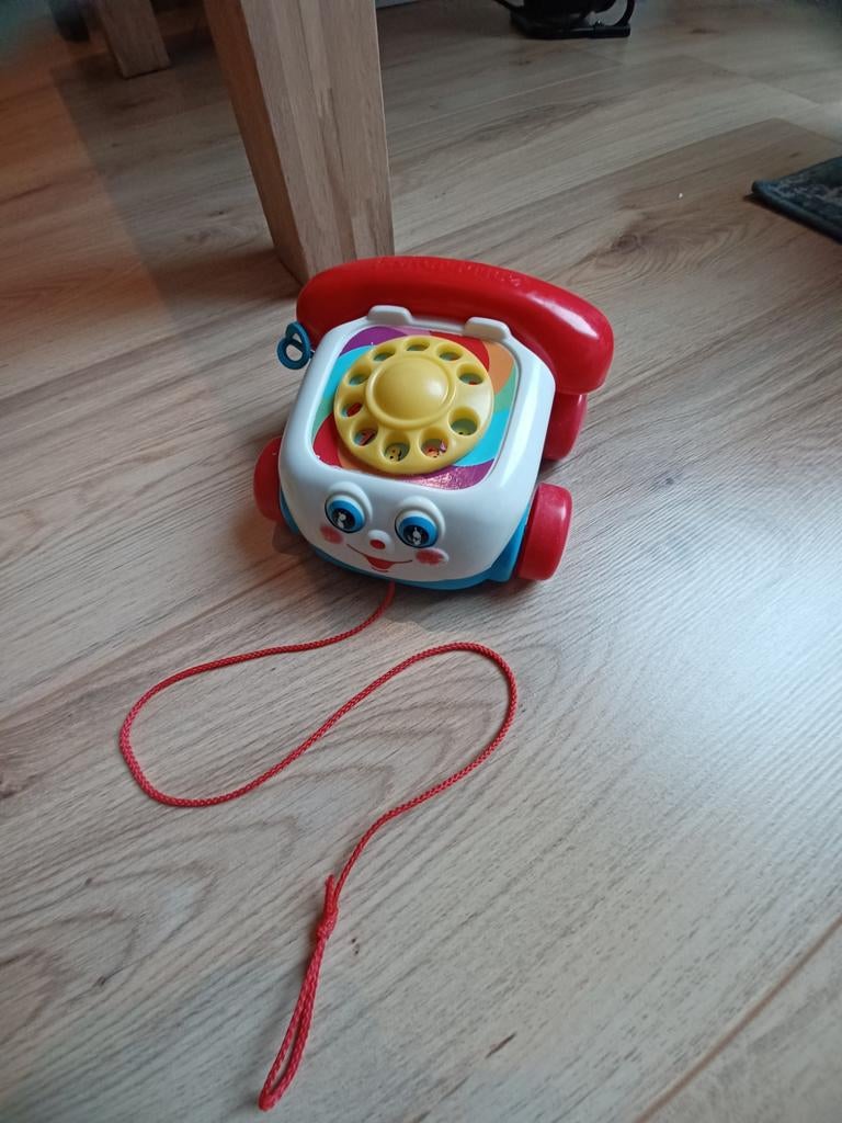 Trekkoord telefoon babyspeelgoed, Ophalen of Verzenden