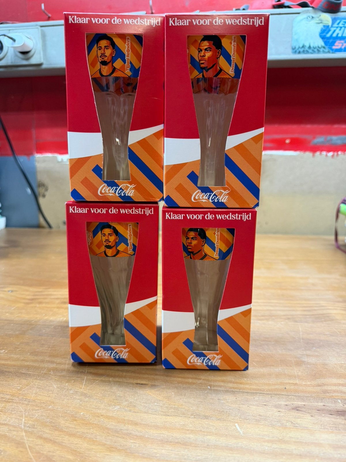 Wk bekers, Verzamelen, Ophalen of Verzenden, Nieuw, Frisdrankglas