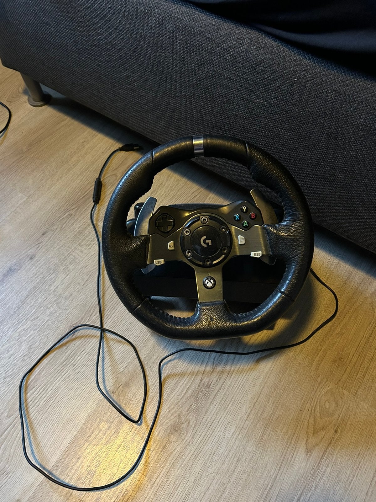 Logitech g920 + versnellingspook en saitek side panel, Ophalen, Racestuur, Xbox, Force feedback