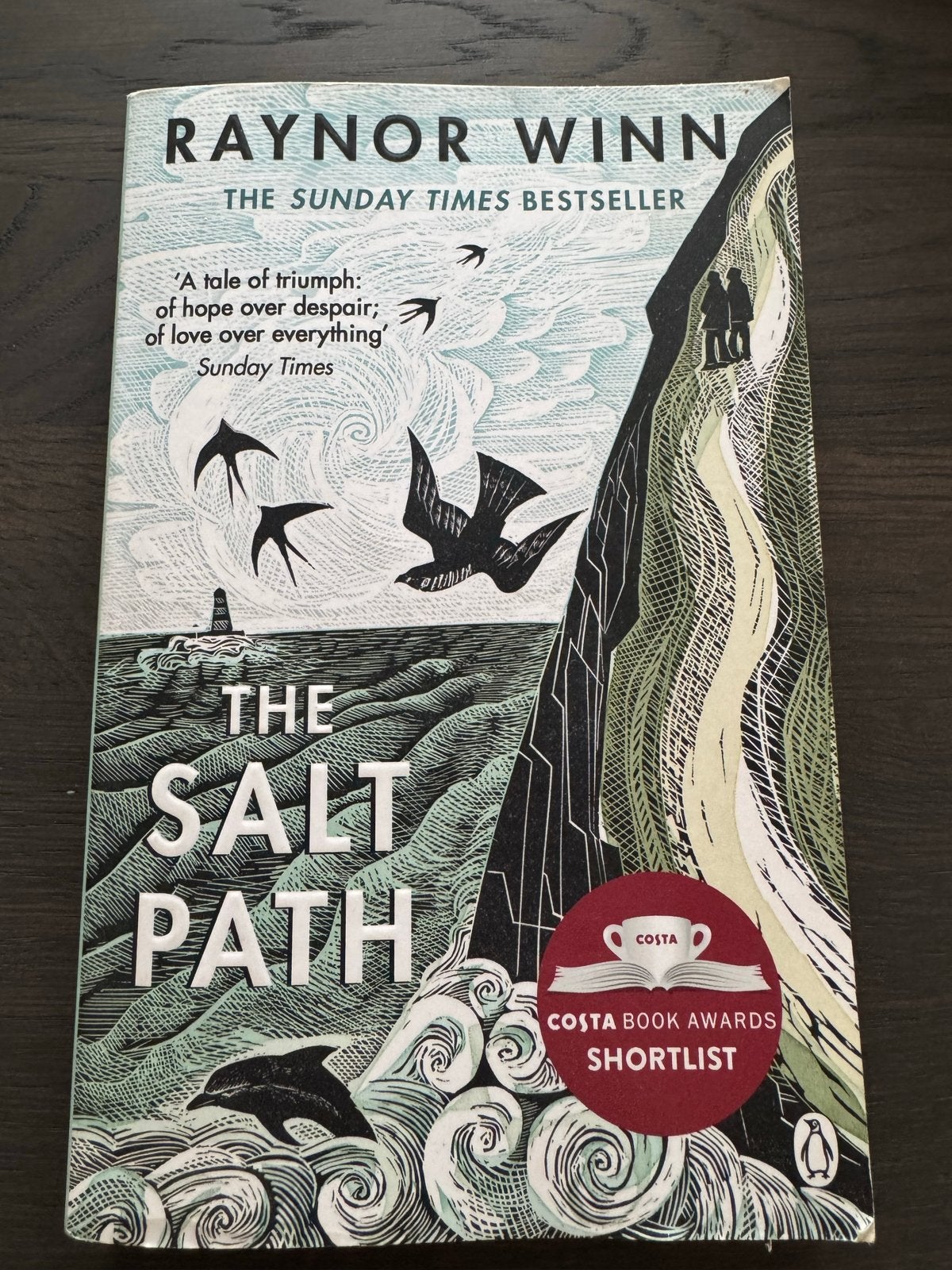 The Salt Path - Raynor Winn (Engels boek), Ophalen of Verzenden, Zo goed als nieuw, Europa overig