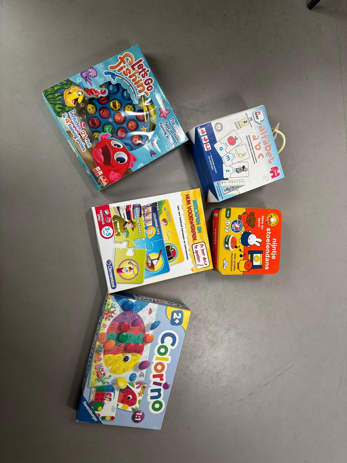 Diverse spellen en puzzels voor uren speelplezier, Ophalen, Gebruikt, Overige typen