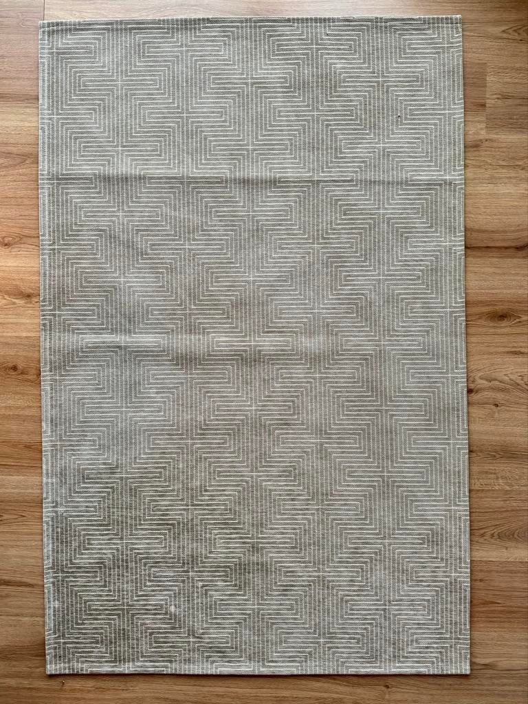 Westwing Ceres Vloerkleed - Crème/Bruin - 115x180cm, Ophalen, Gebruikt, 100 tot 150 cm, Bruin