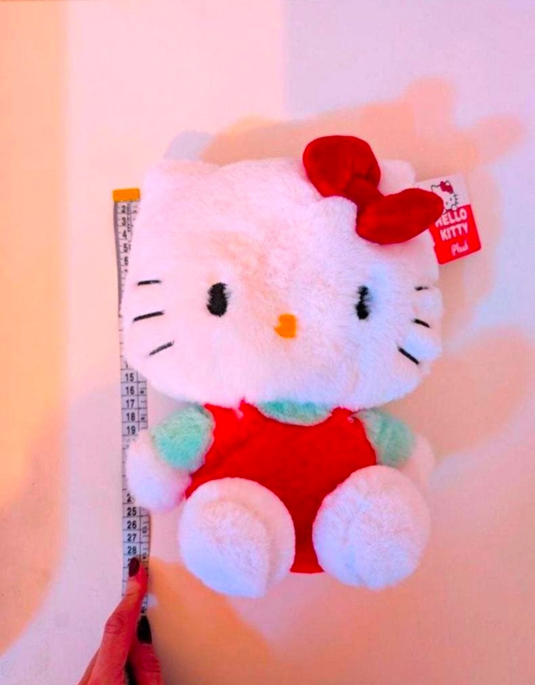 Hello Kitty verzwaarde knuffel. 1.3 kg granulaatvulling, LincieZ, Overige merken, Nieuw, Ophalen of Verzenden