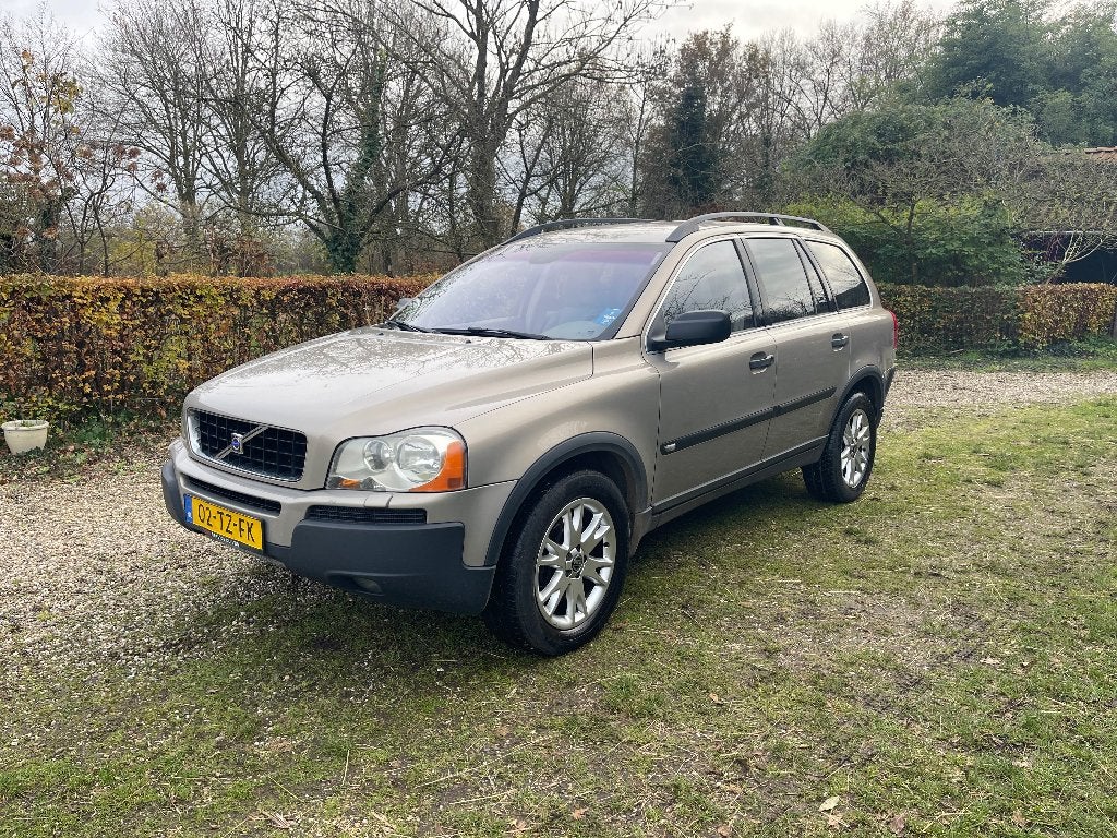 Volvo XC90 2.9 T6 Geartronic 2004 Beige, Beige, 7 stoelen, Leder, 272 pk
