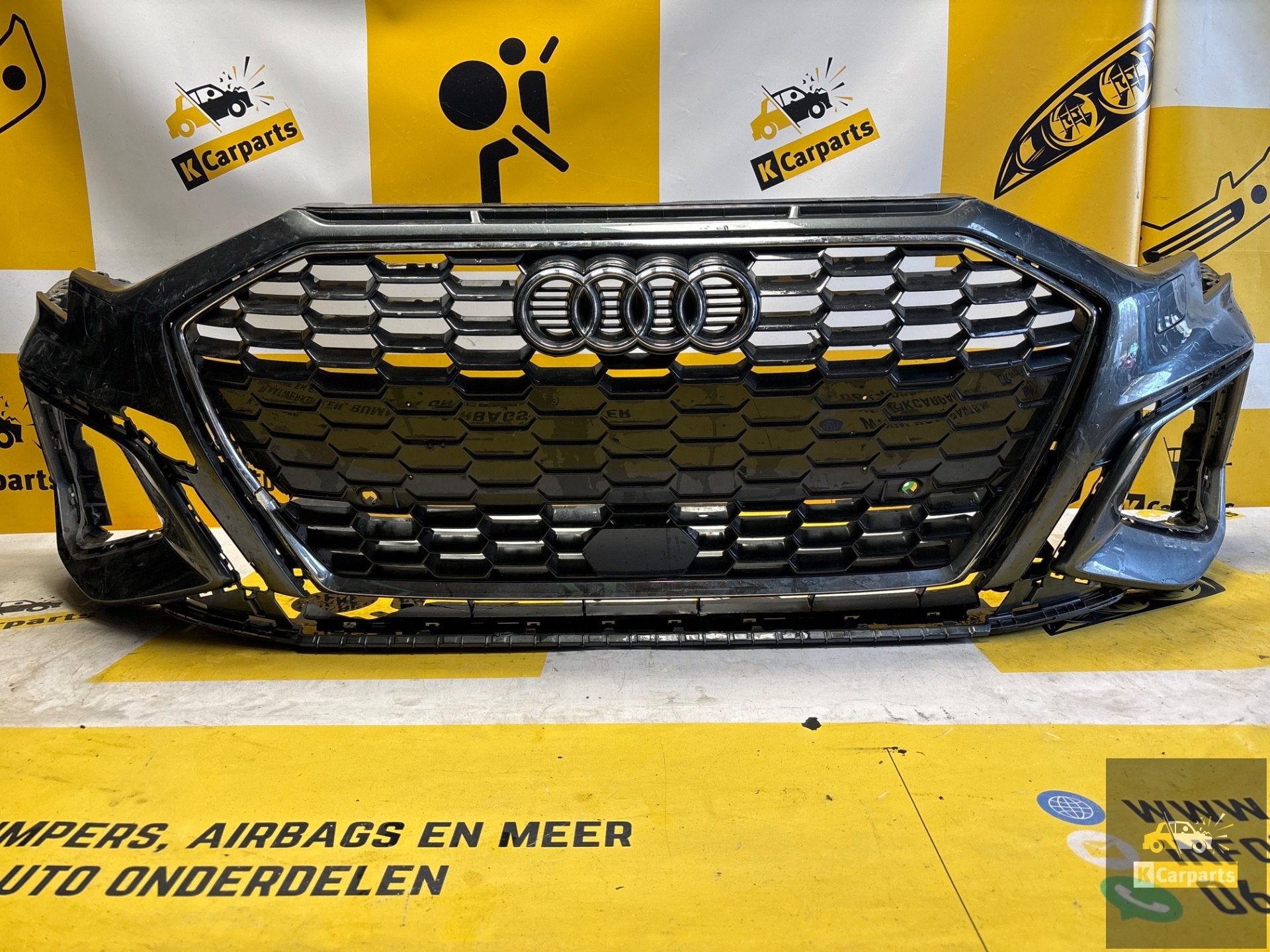 Audi A3 8Y S3 S-Line Voorbumper KLS PDC Origineel, Info@fabrikant.eu, Bumper, Fabrikant BV, Gebruikt