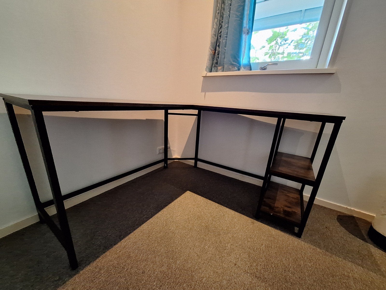 Hoek bureau, Ophalen, Gebruikt, 100 tot 150 cm, Rechthoekig