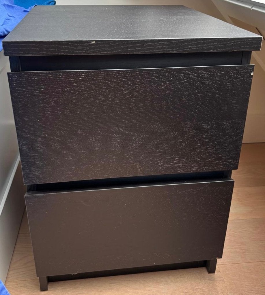 Chest of 2 drawers, Ophalen, 50 – 75, Minder dan 50 cm, Gebruikt