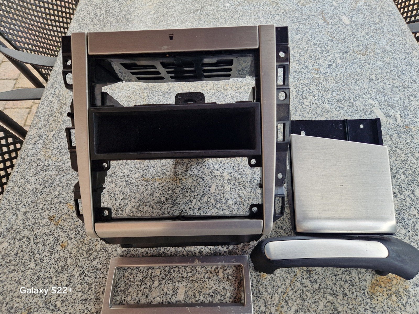 VW Golf 4 R32 Originele Middenconsole Geborsteld Aluminium, Ophalen of Verzenden, Gebruikt, Volkswagen