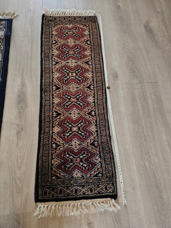 Perzisch handgeknoopt kleedje uit Pakistan 100x35cm, Minder dan 50 cm, Gebruikt, Ophalen of Verzenden, Oosters, Traditioneel, Perzisch