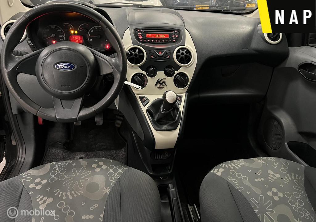 Ford Ka 1.2 Titanium NAP - Elektr. ramen – Sportief, Auto's, Voorwielaandrijving, Stof, Gebruikt, 1242 cc
