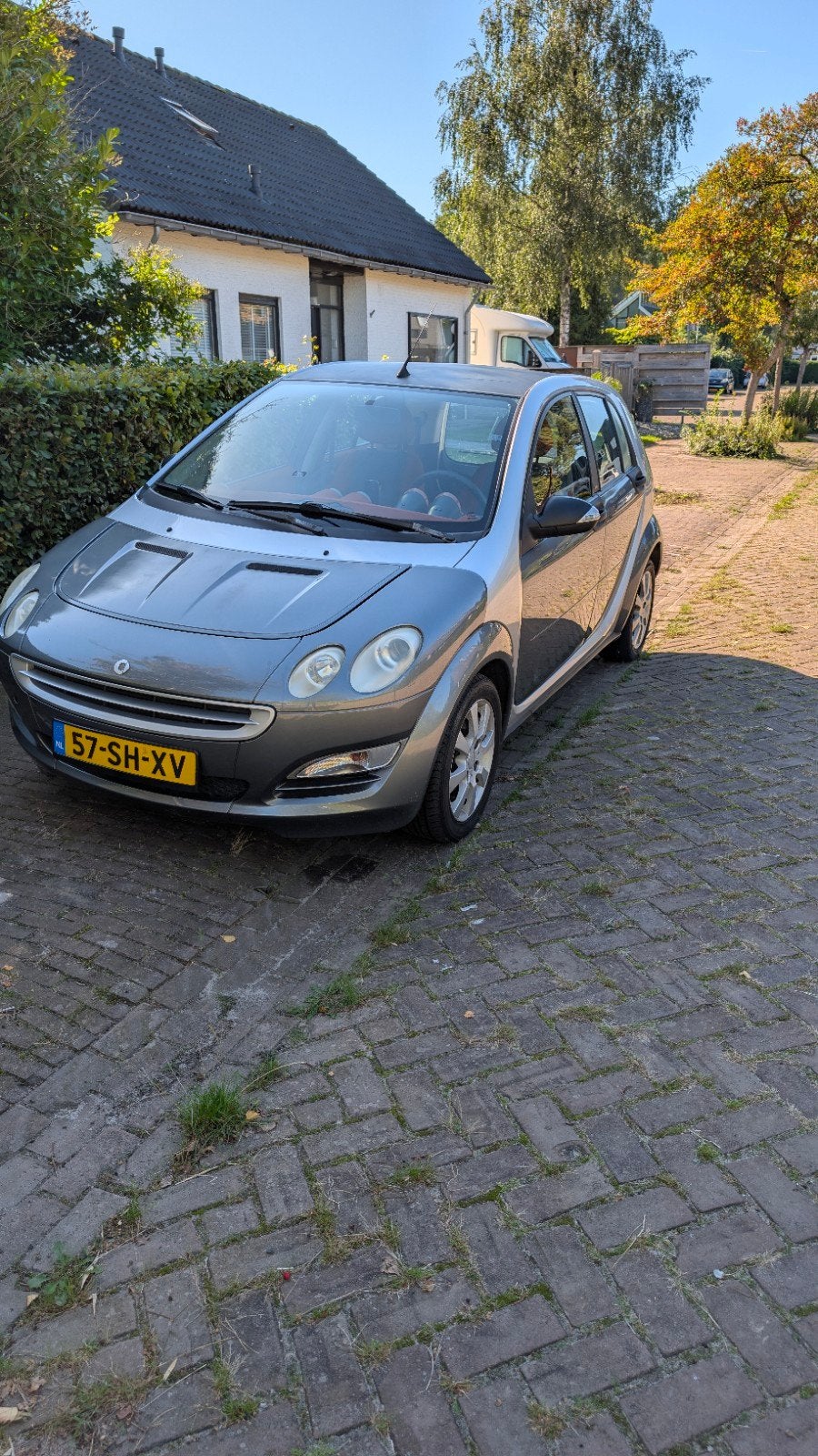 Smart ForFour 1.1 2006 Grijs, Auto's, Voorwielaandrijving, Origineel Nederlands, Handgeschakeld, Particulier